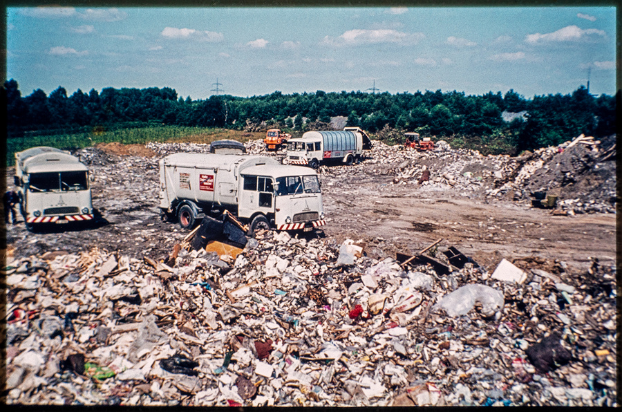 Zentraldeponie Emscherbruch, um 1980